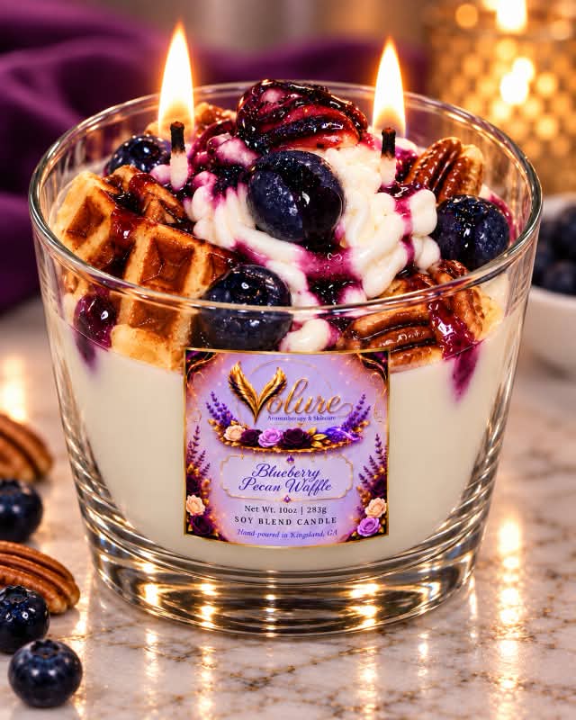Blueberry Pecan Waffle