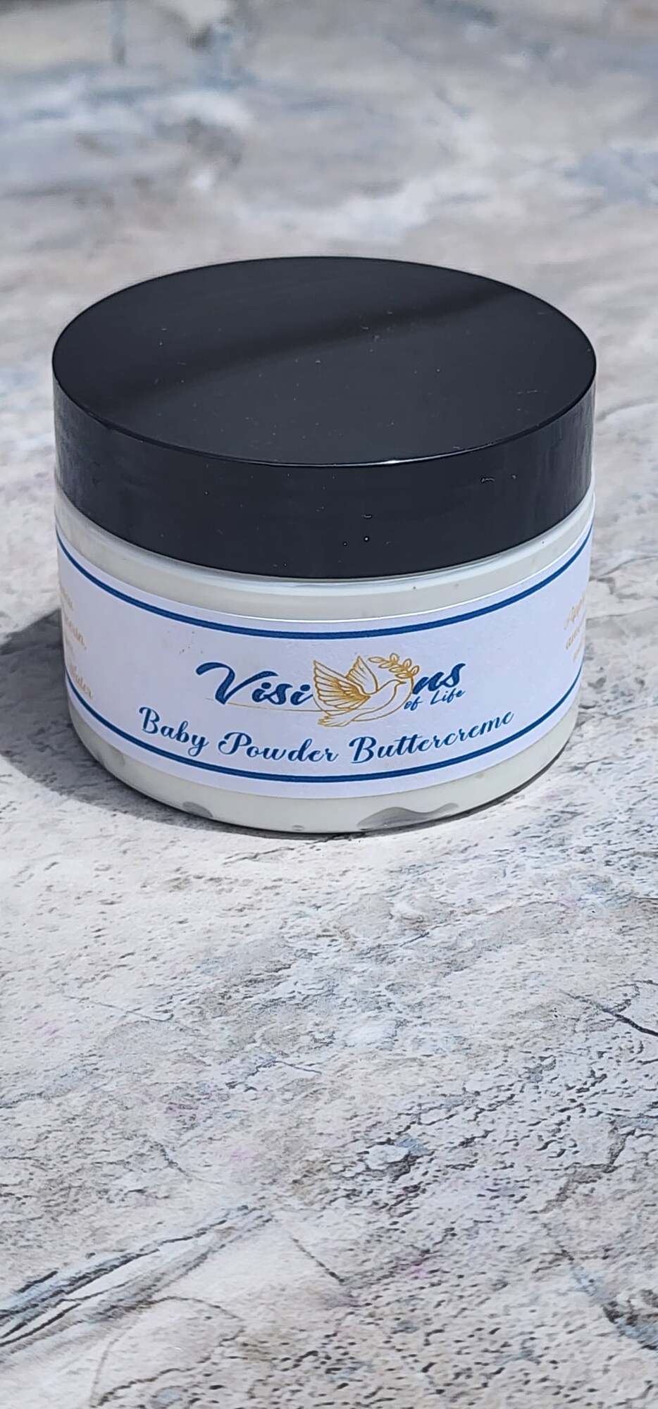 4oz Baby Powder Buttercreme